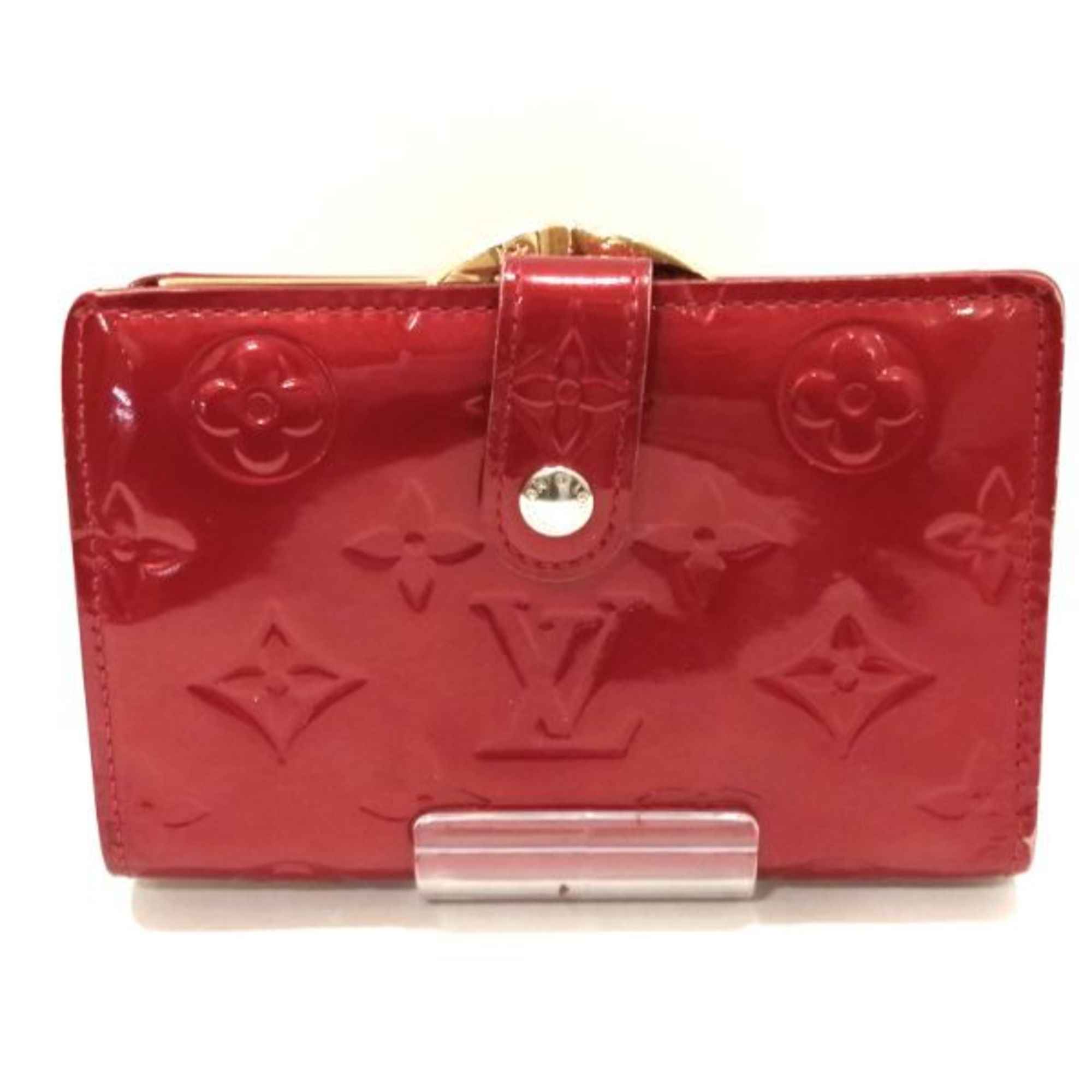 Louis Vuitton Monogram Vernis Portefeuille Viennois M93528 Wallet Bifold Ladies